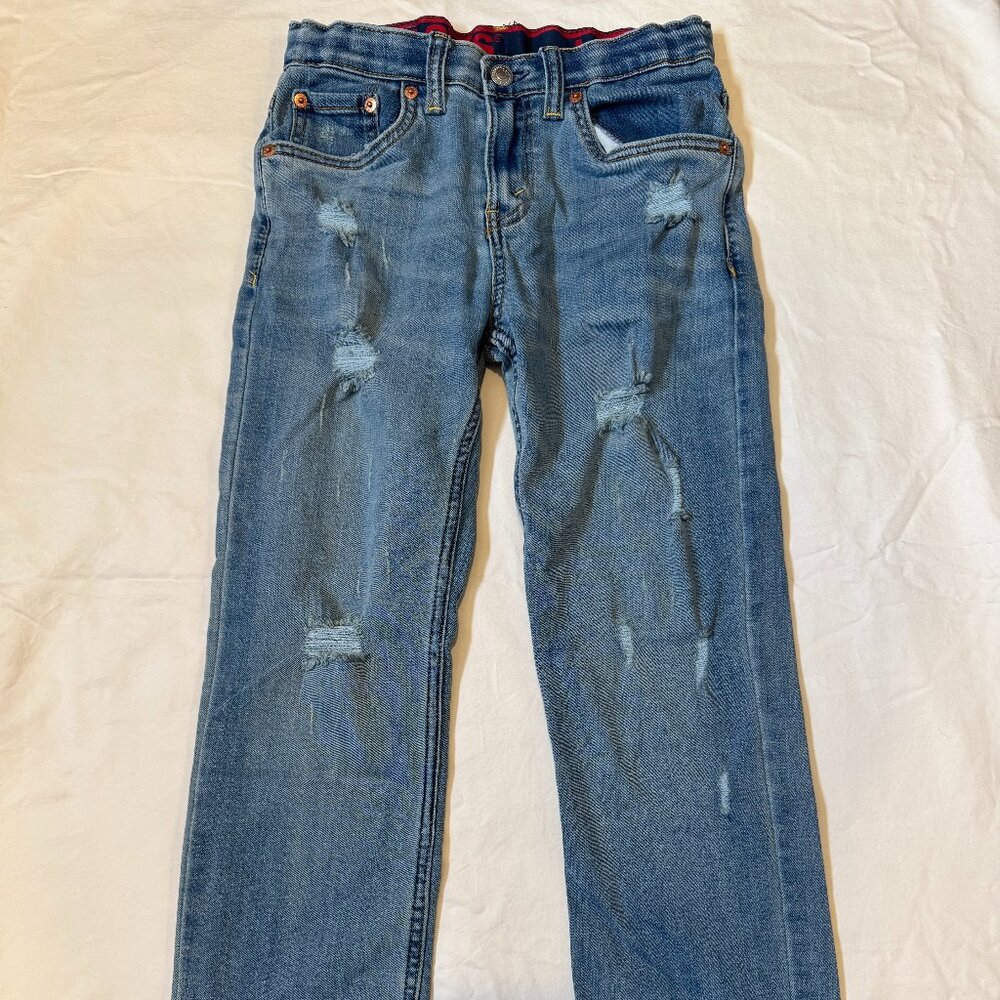 Boys Levi's distressed 514 jeans Size 12